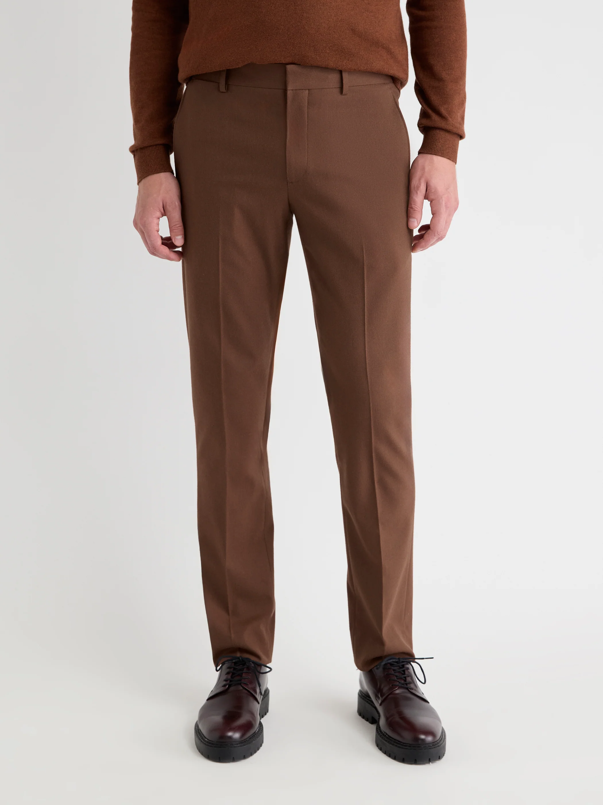 Slim Fit Clay Brushed Twill Pant - Image 2