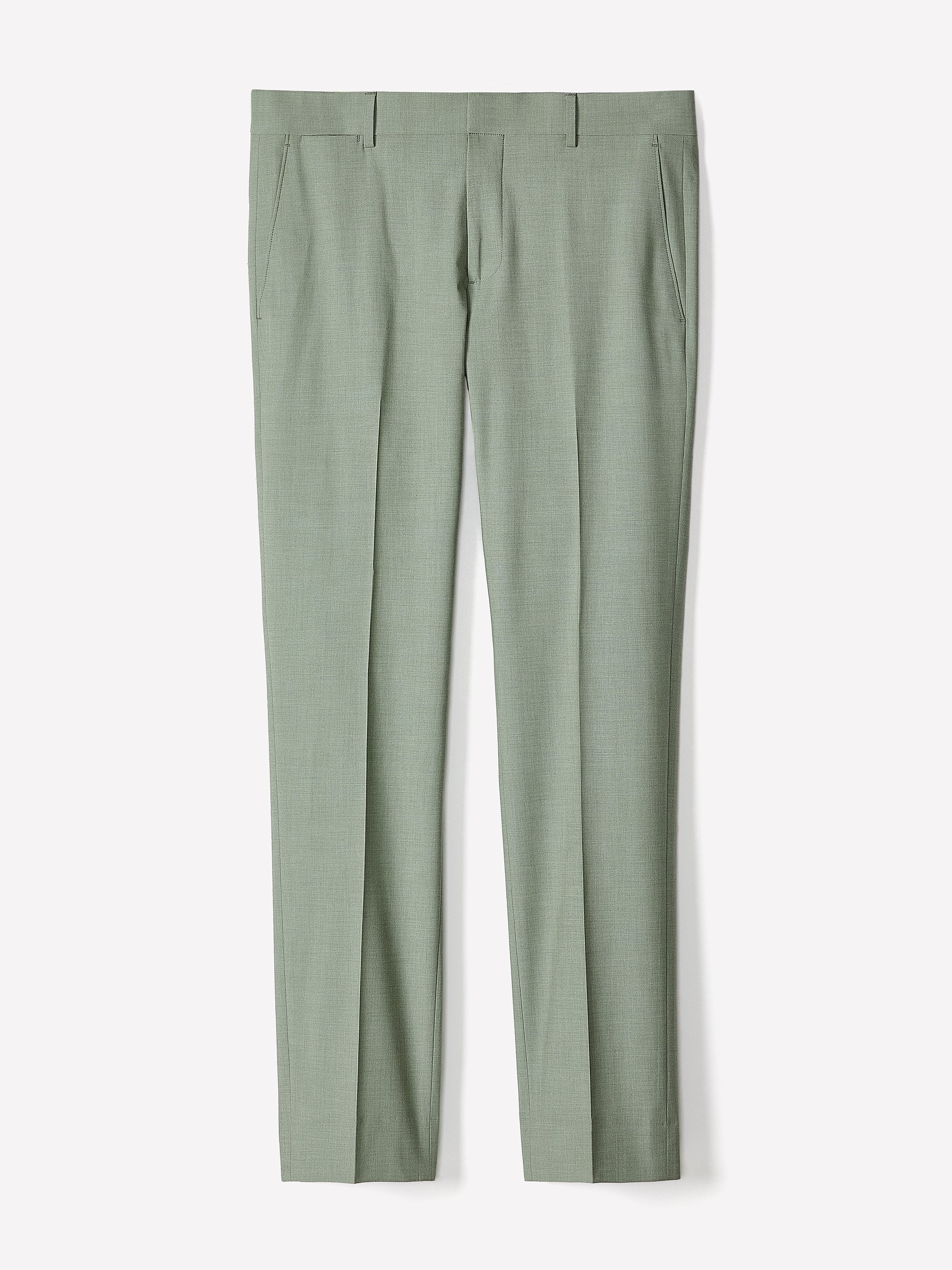 Slim Fit Mint Suit Pant - Image 5