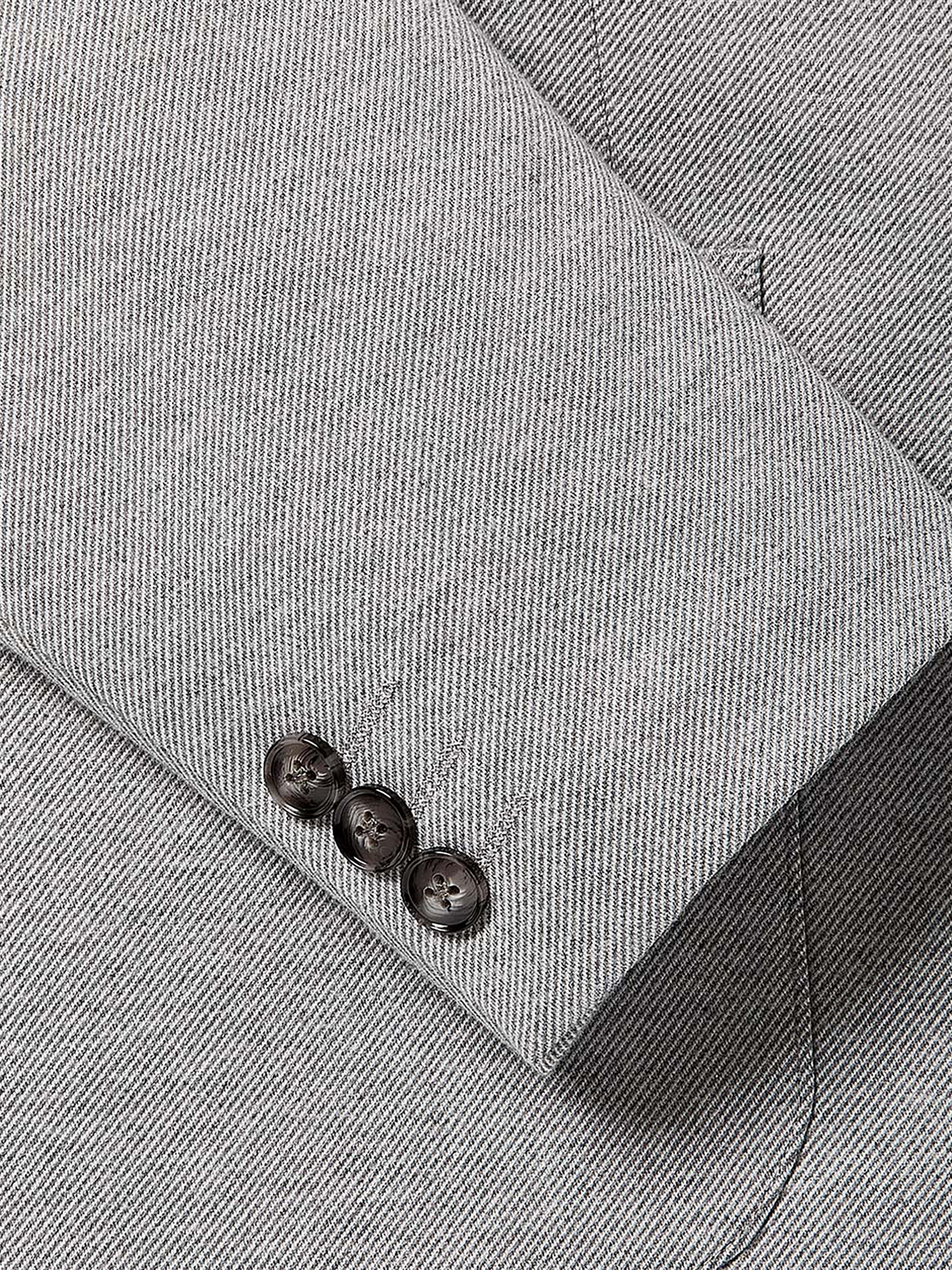 Slim-Fit Knit Blazer - Image 5