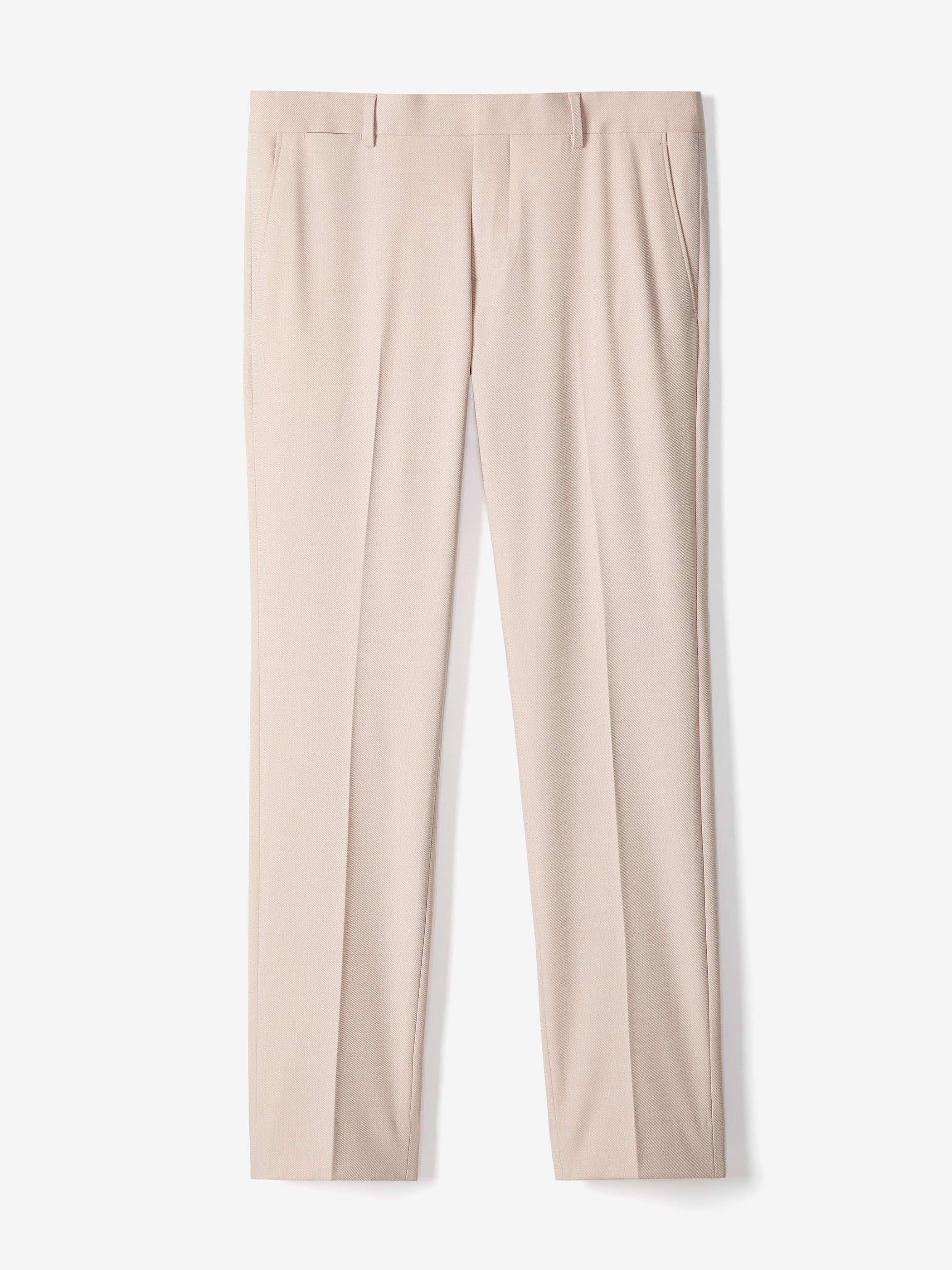 Slim-Fit Light Pink Suit Pant - Image 5