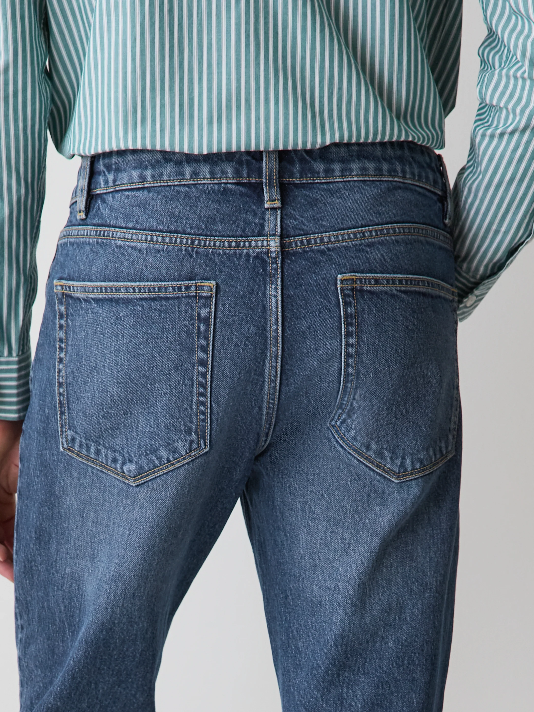 Slim Fit Medium-Wash Jeans - Image 4