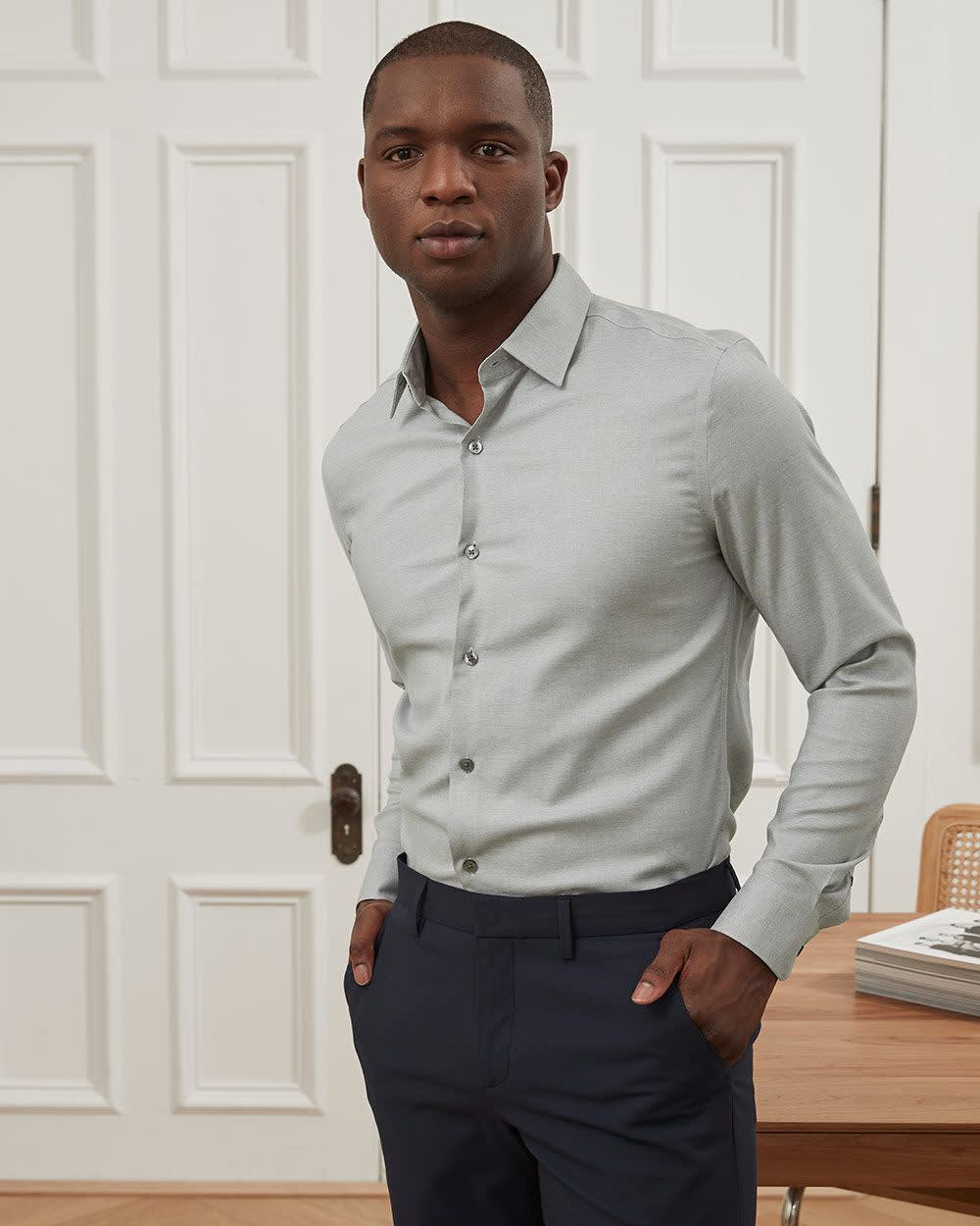 Slim Fit Performance Shirt - Image 49