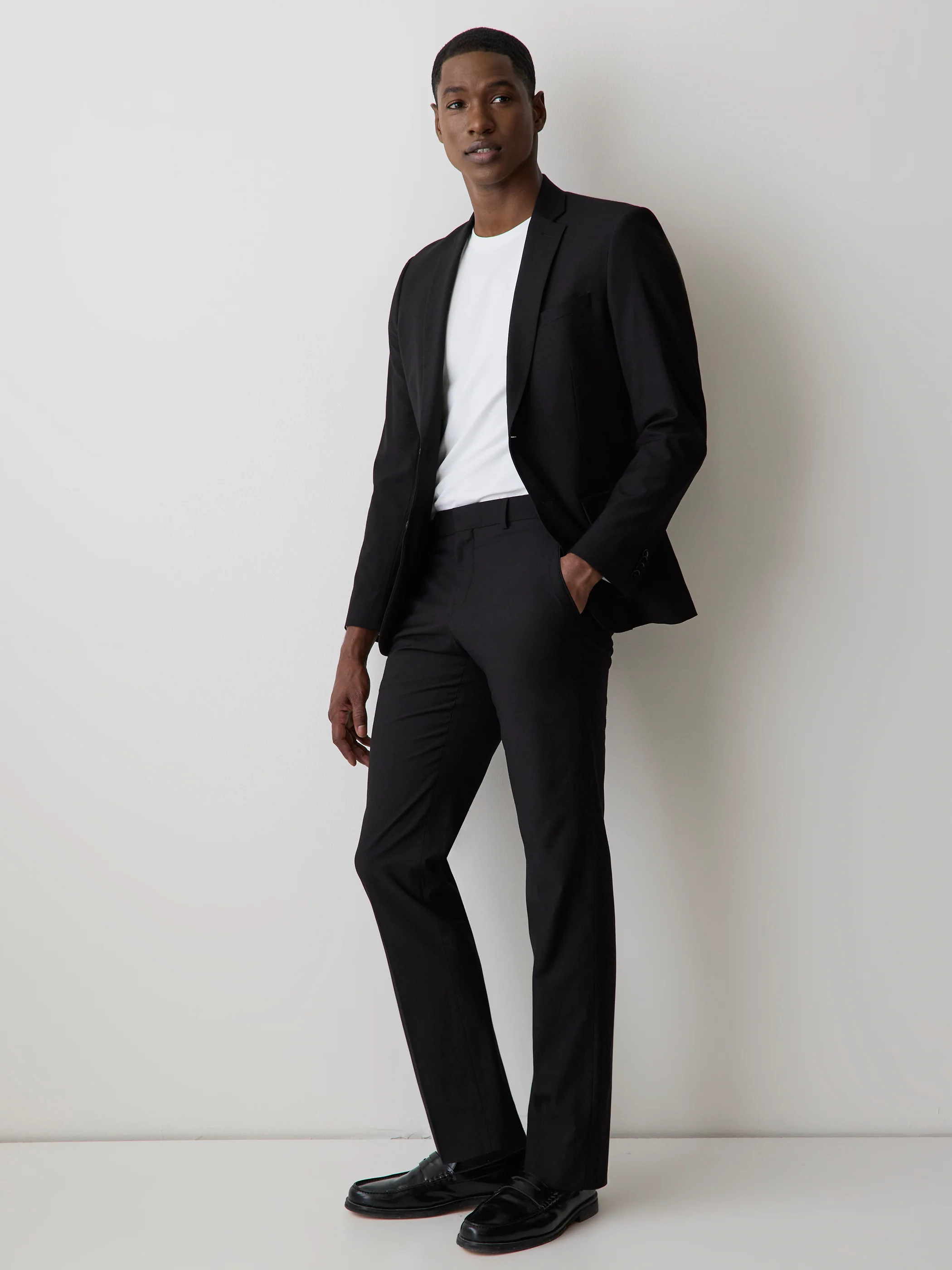 Tailored Fit Wool-Blend Essential Pant - Image 3