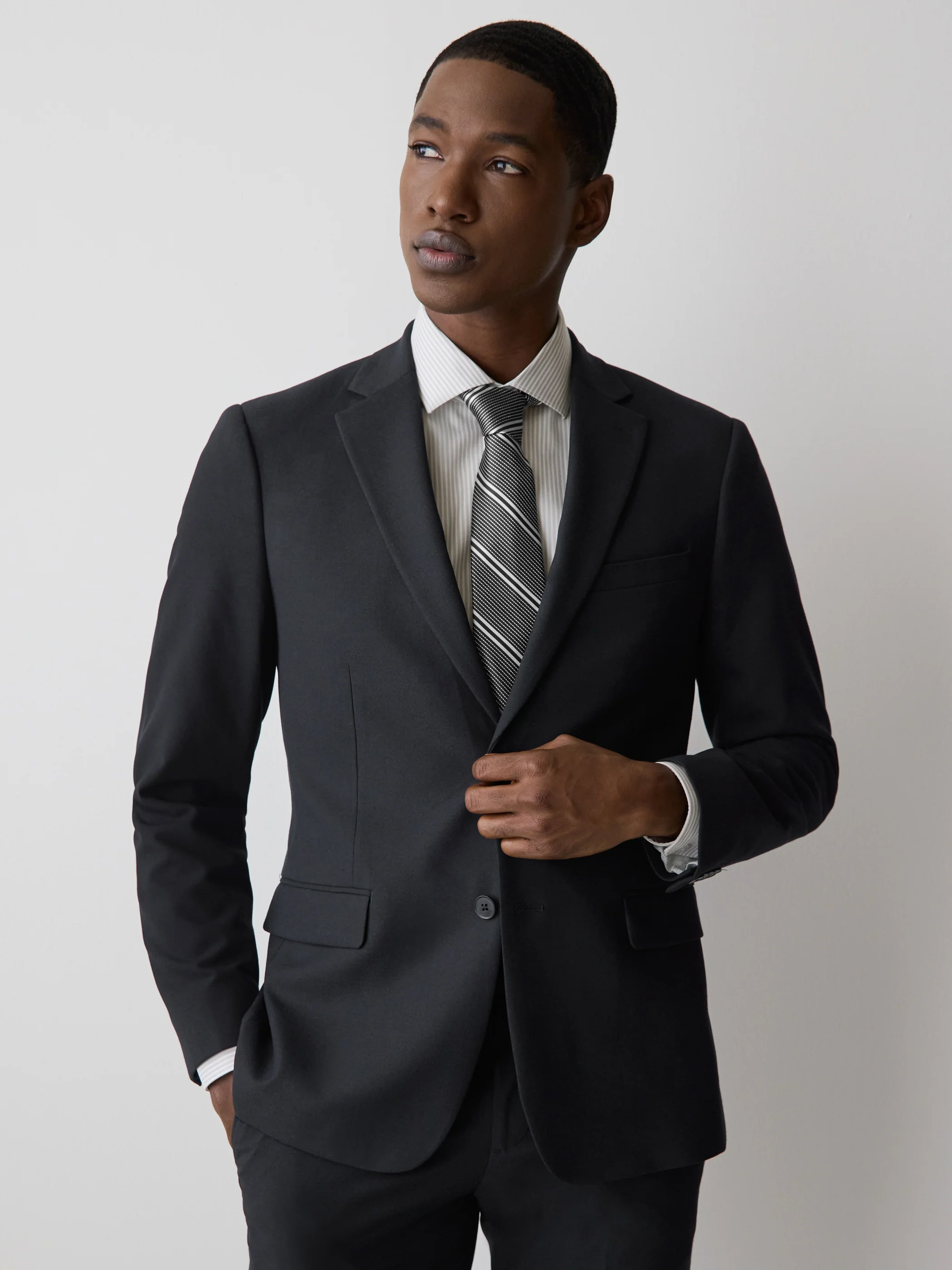 Slim Fit Tech Suit Blazer - Image 8