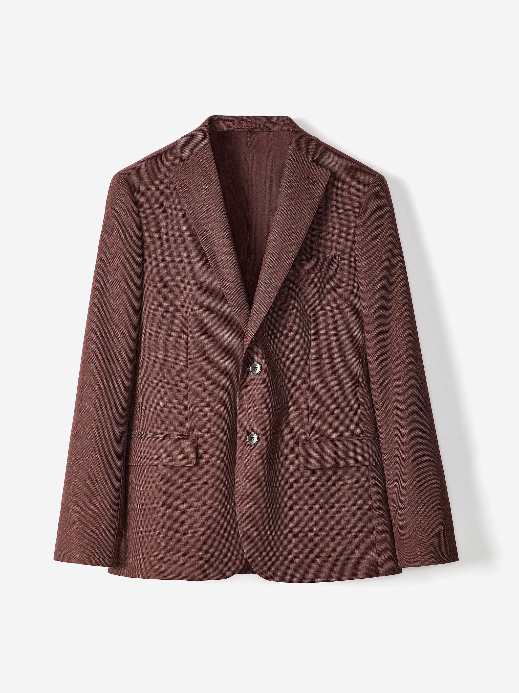 Slim-Fit Berry Suit Blazer - Image 6