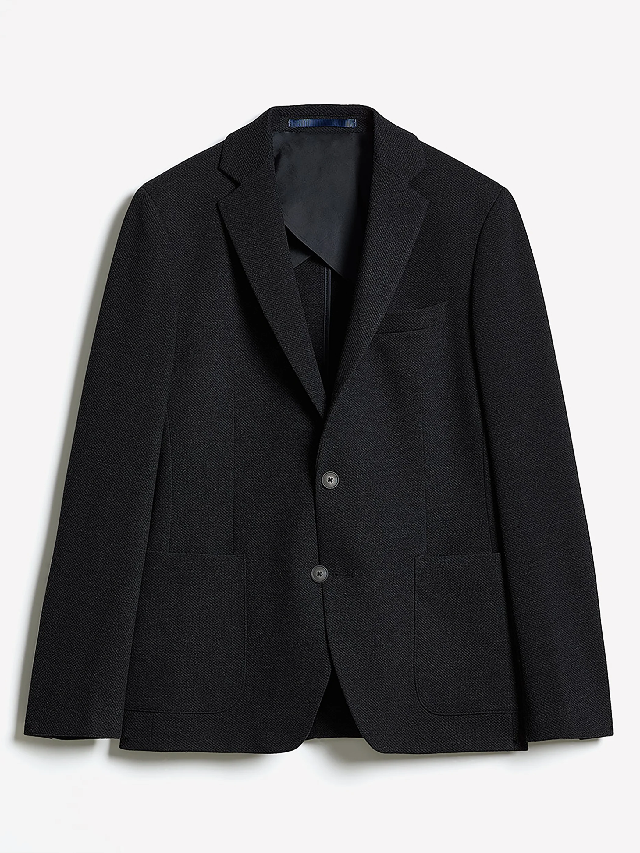 Slim-Fit Textured Knit Blazer - Image 12
