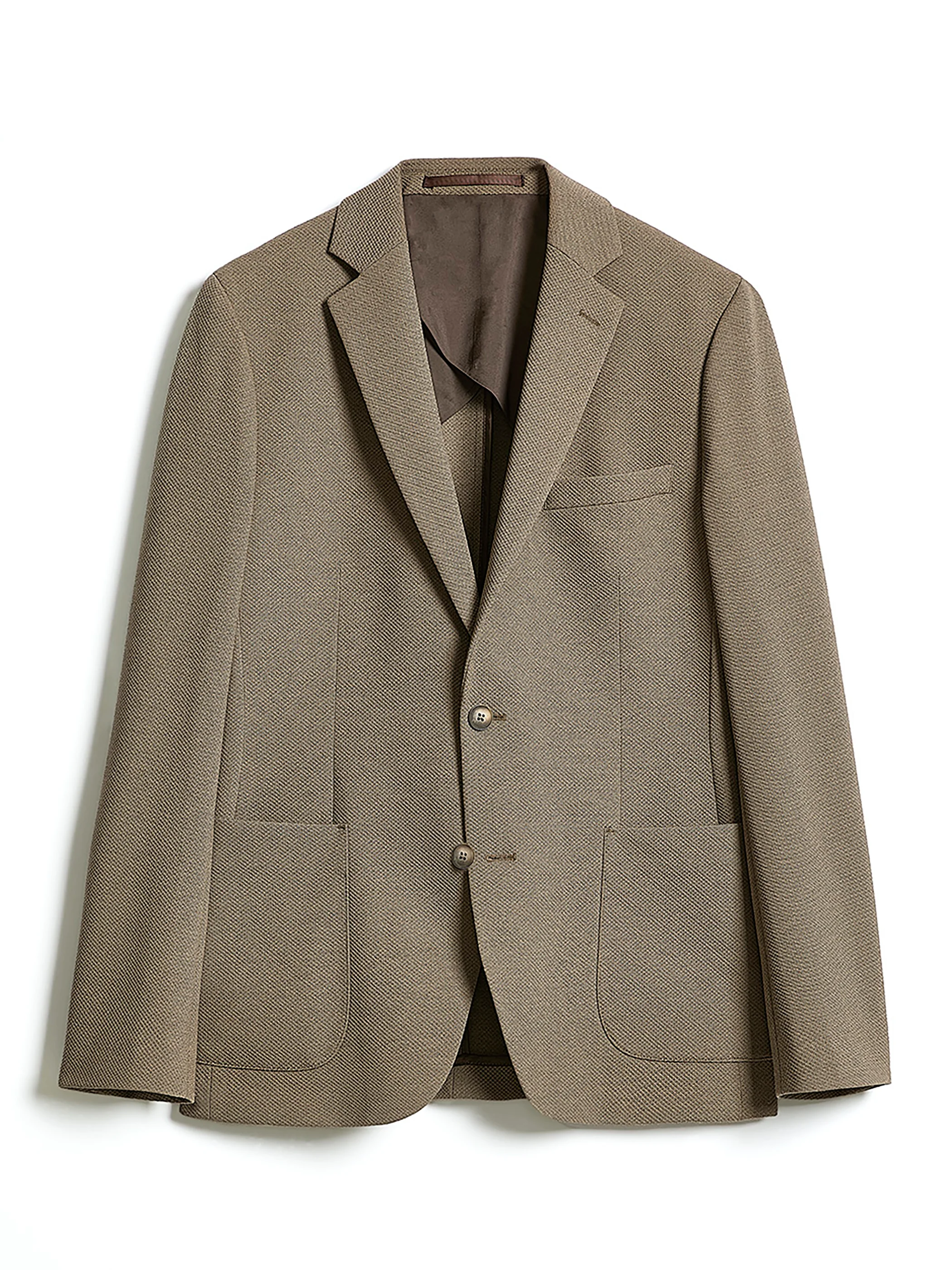 Slim-Fit Textured Knit Blazer - Image 8