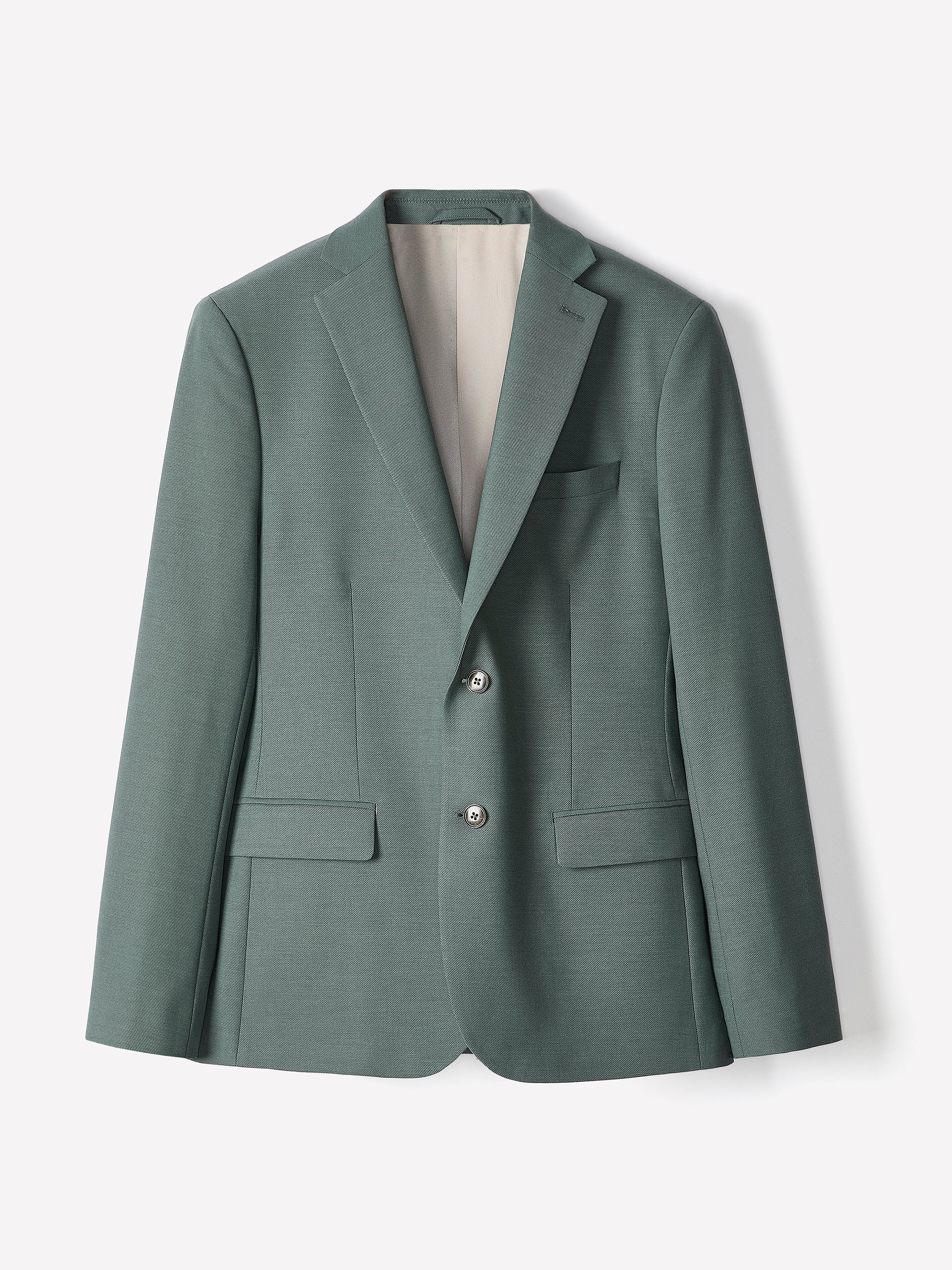 Slim-Fit Agave Suit Blazer - Image 6