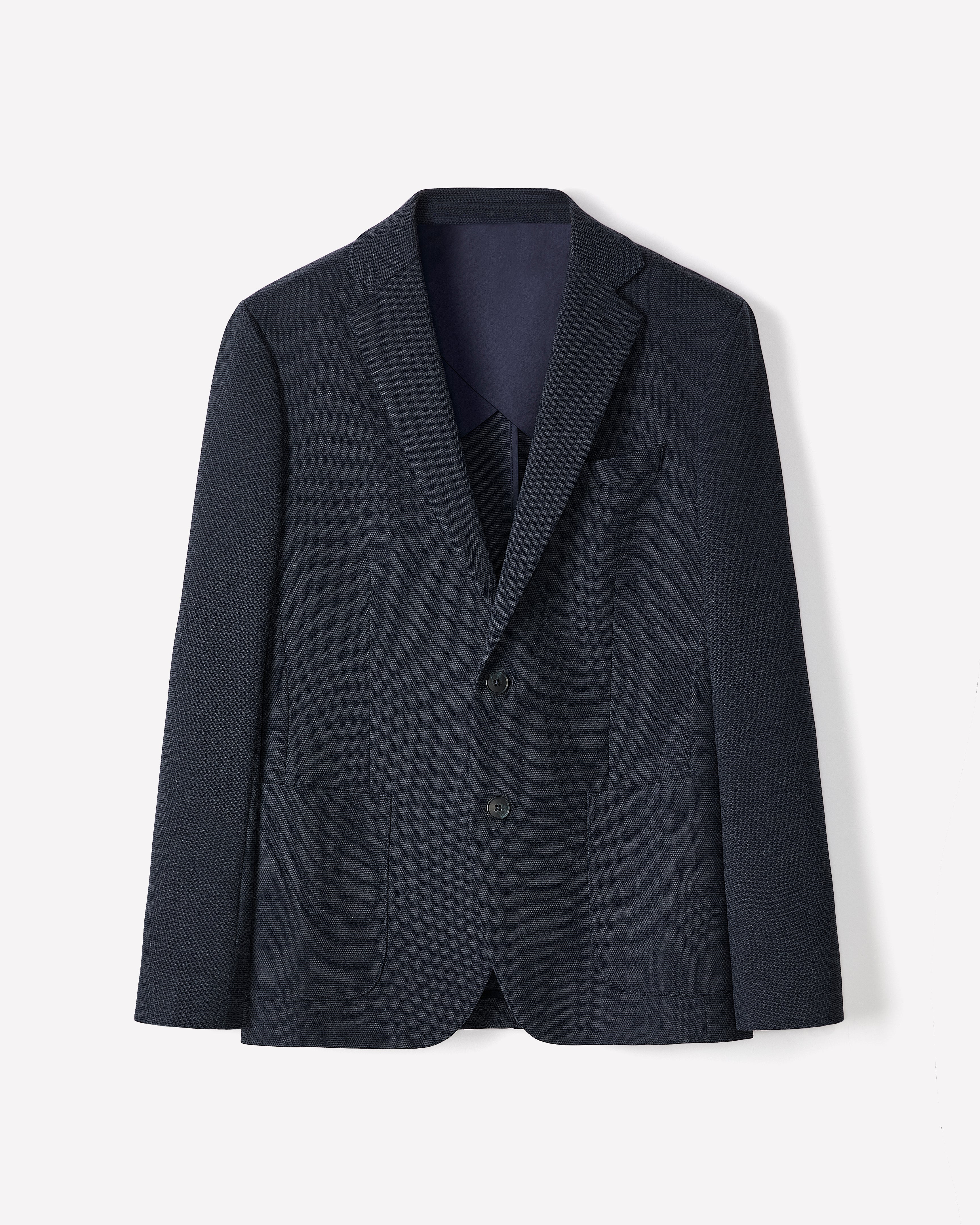 Slim Fit Knit Blazer - Image 11