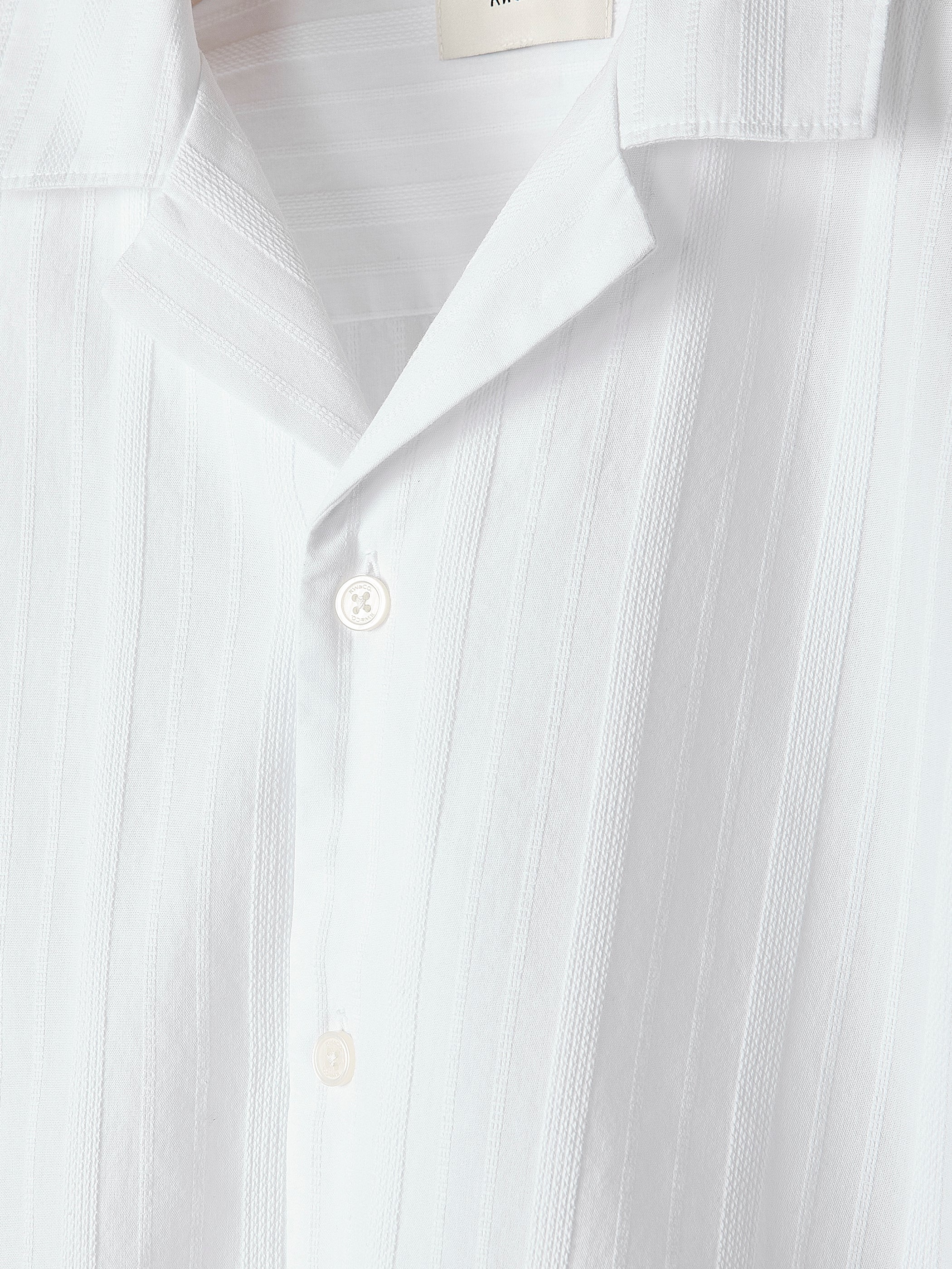 Short-Sleeve Shirt with Camp Collar - Image 9