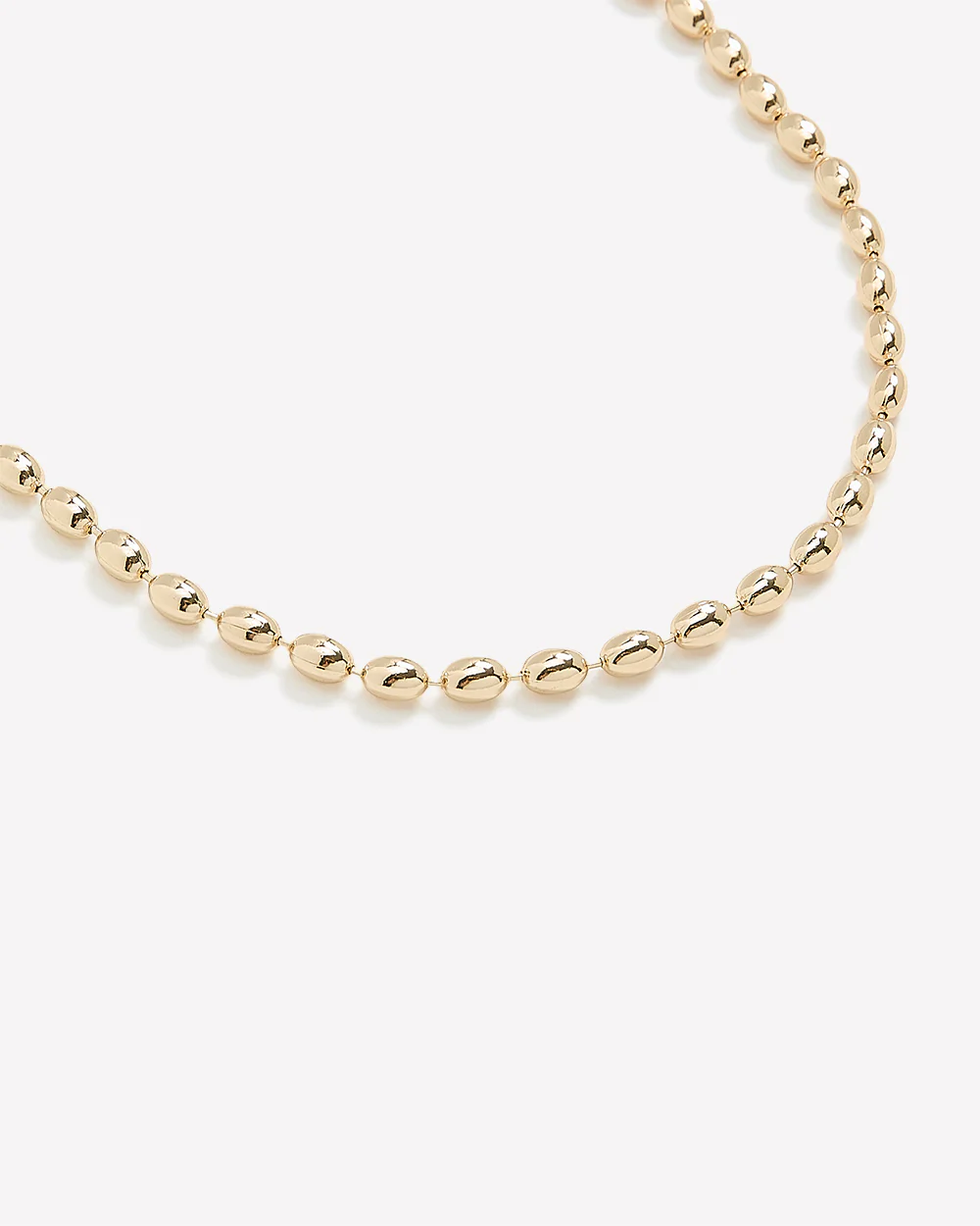 Golden Beaded Necklace - Image 2