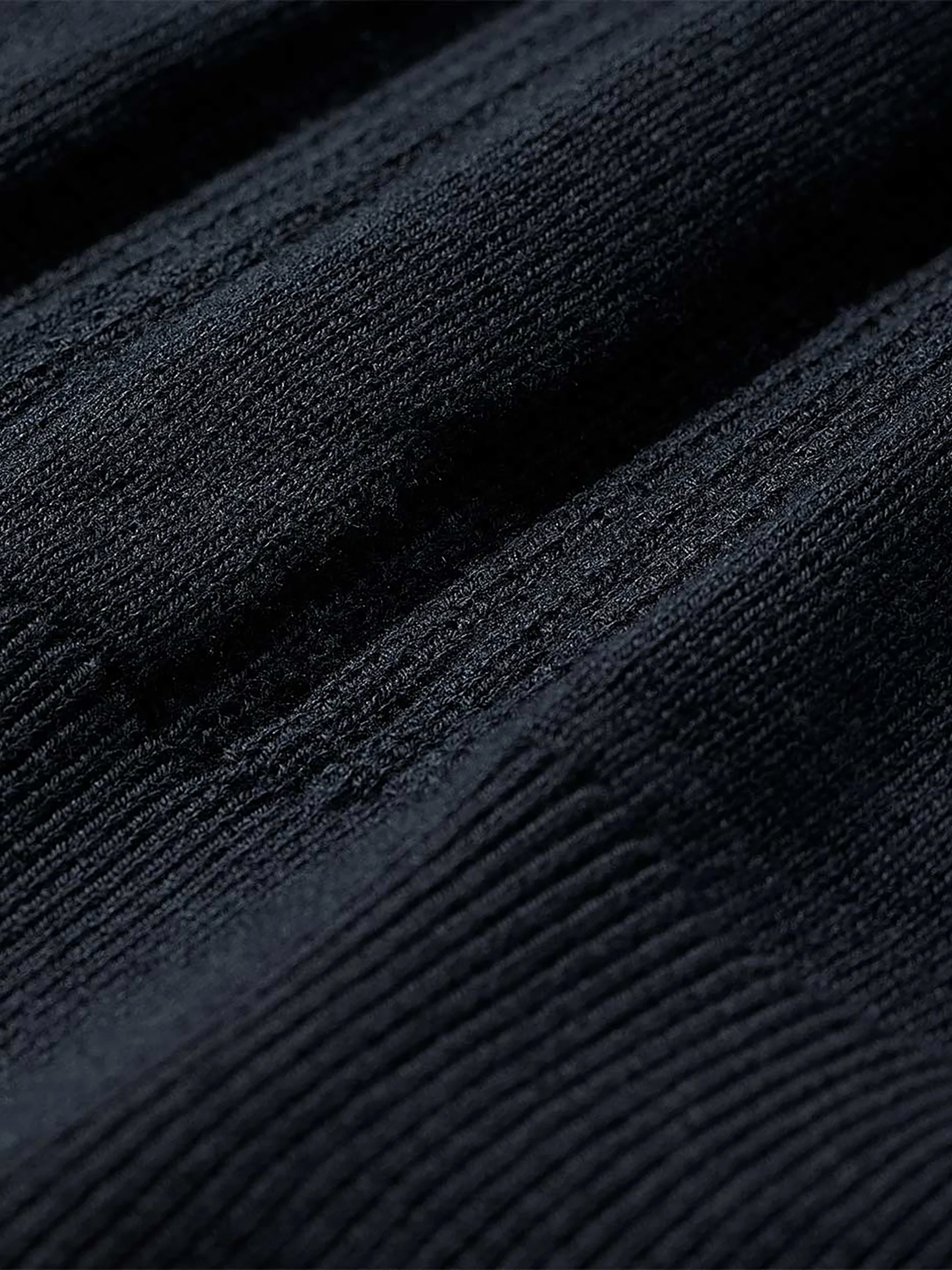 Short-Sleeve Cotton Polo with Vertical Stitches - Image 23