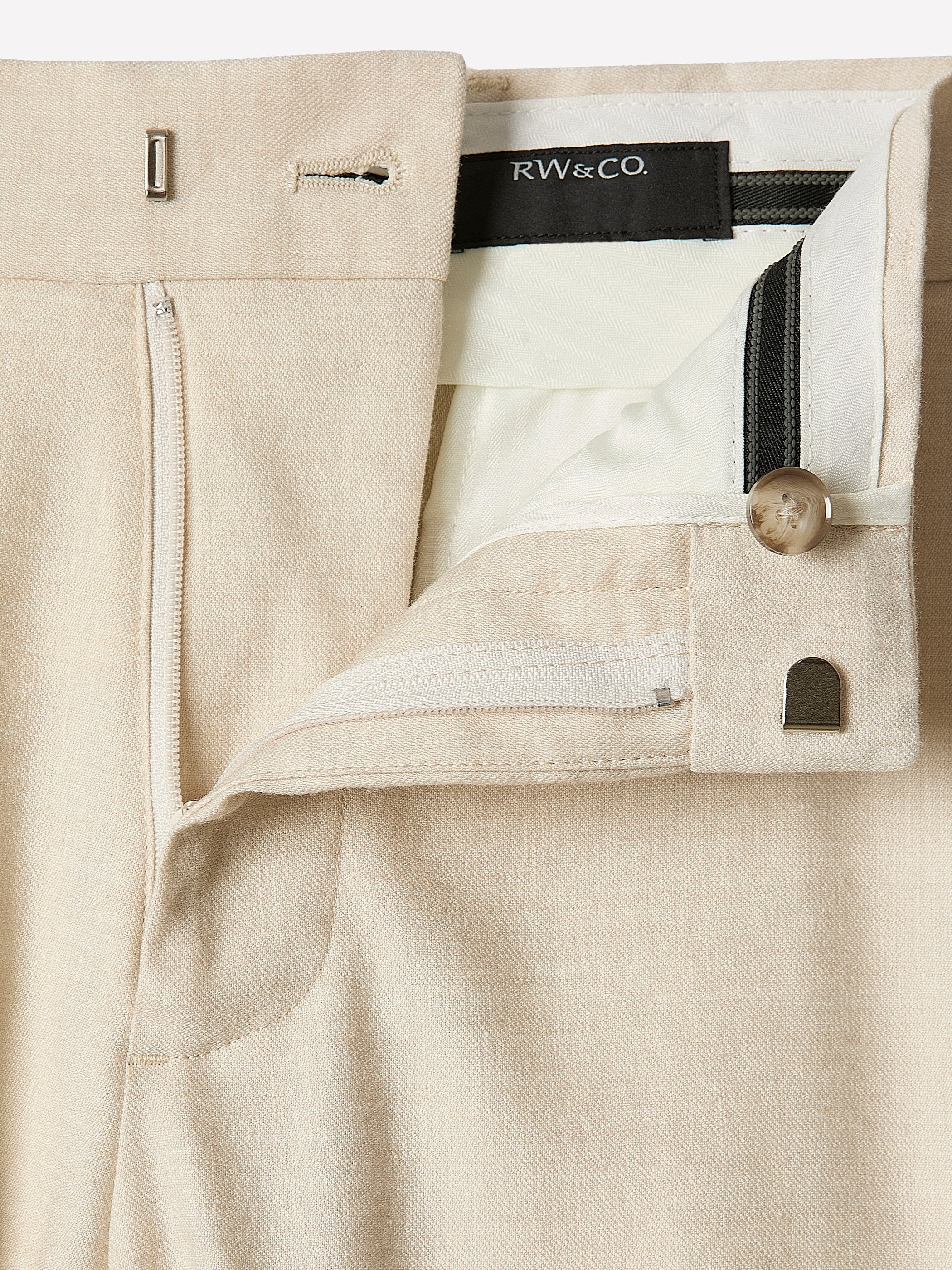Tailored-Fit Linen Suit Pant - Image 6