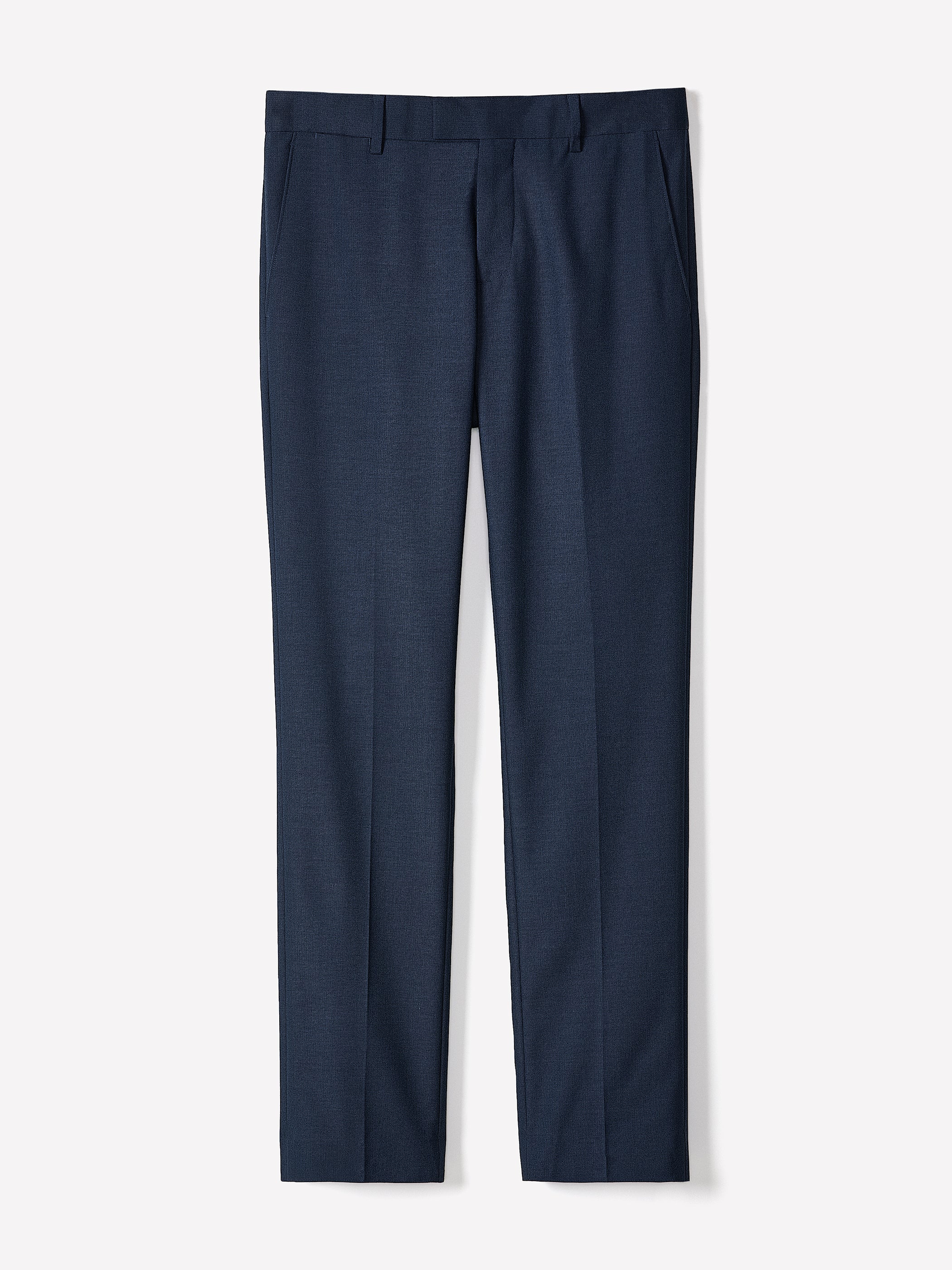 Essential Tailored Fit Navy Blue Suit Pant - Image 6