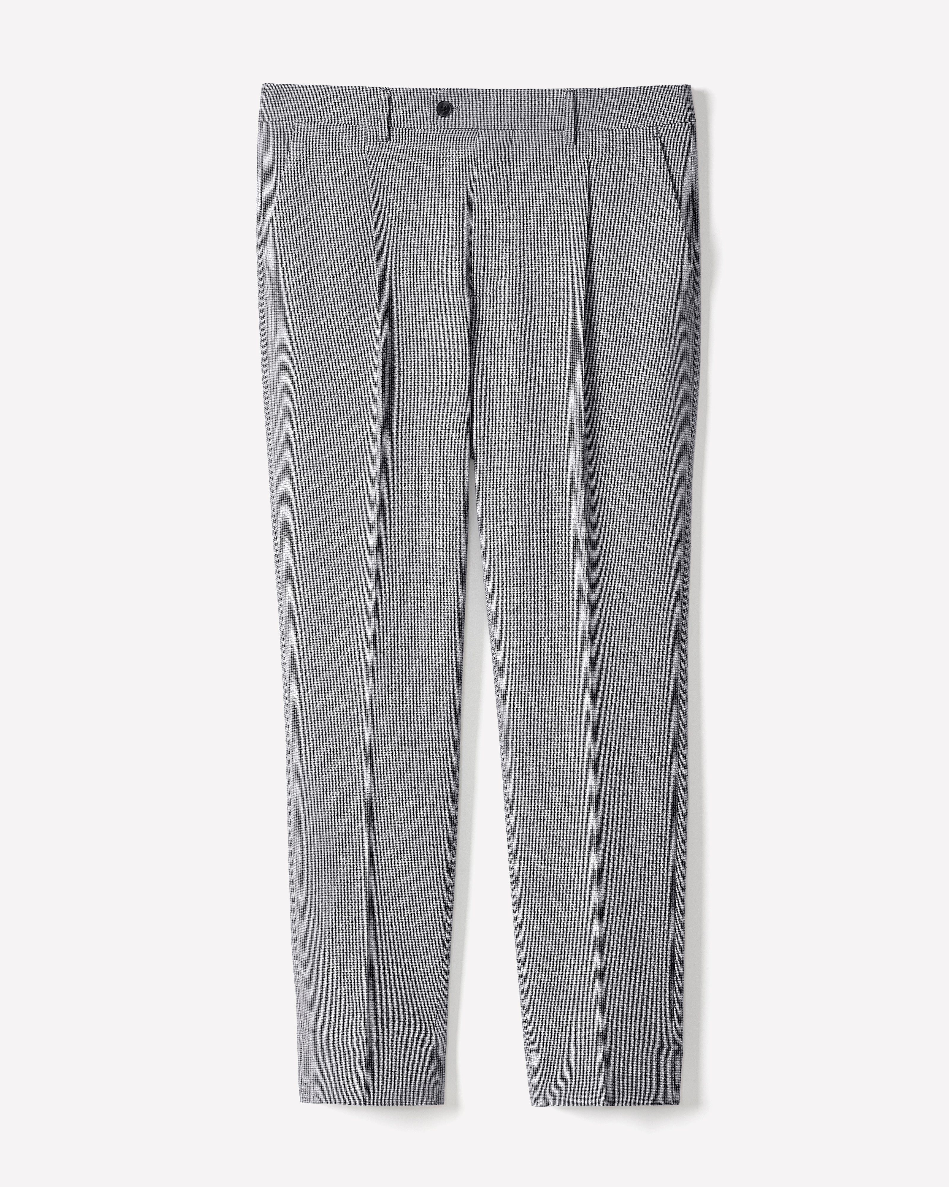 Tapered-Leg Pleated Dress Pant - Image 6