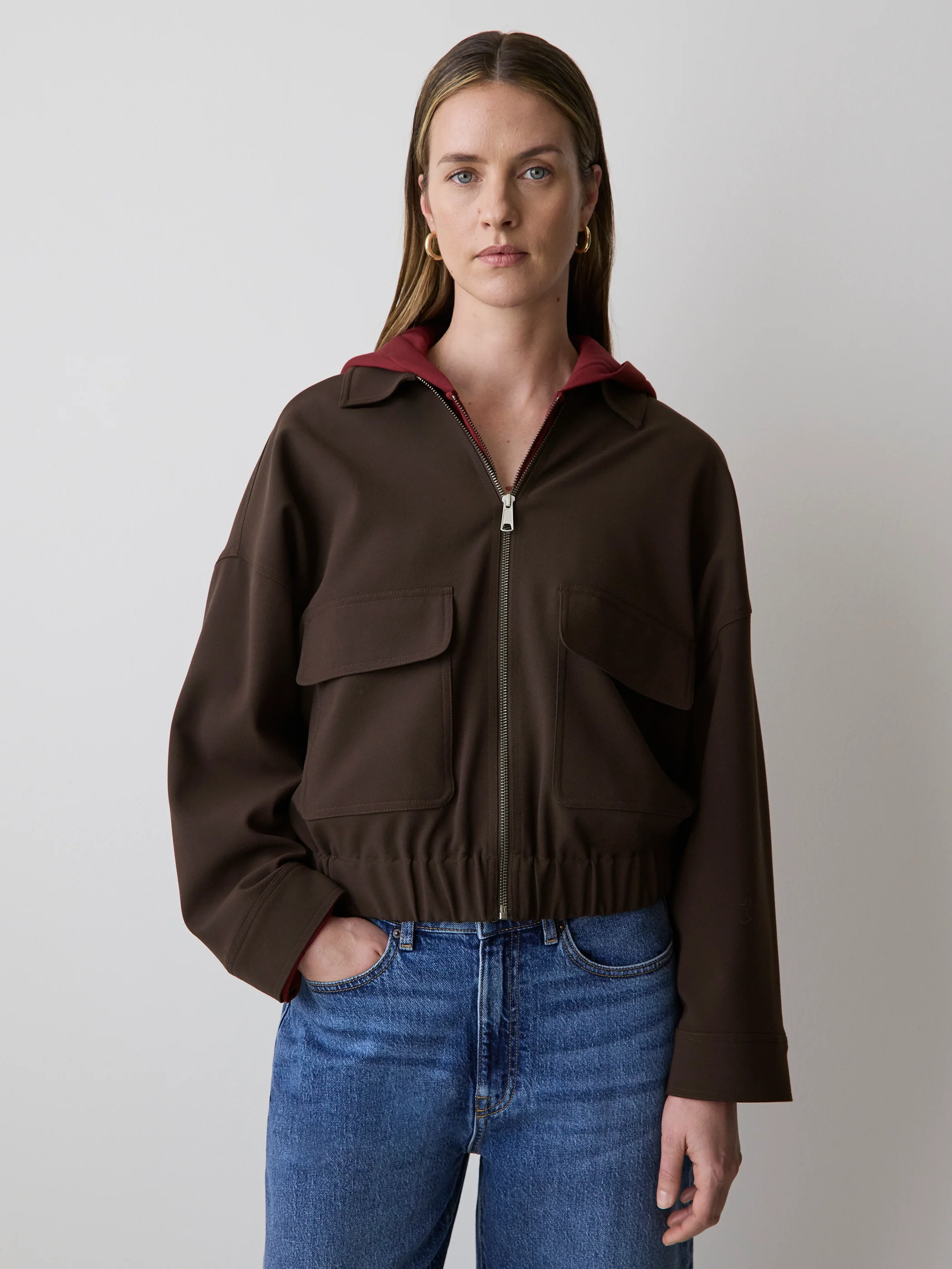 Twill Bomber Jacket