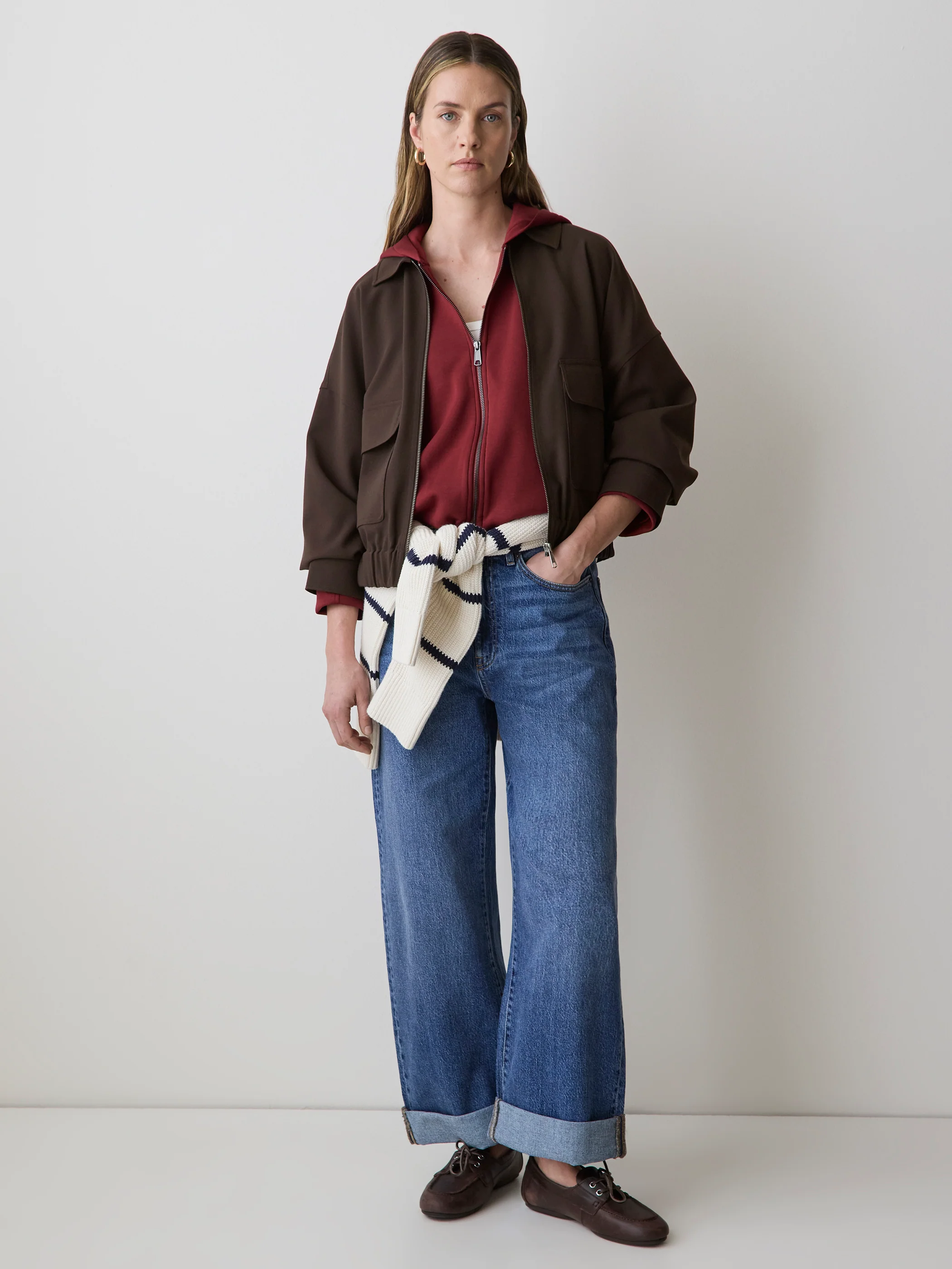 Twill Bomber Jacket - Image 2