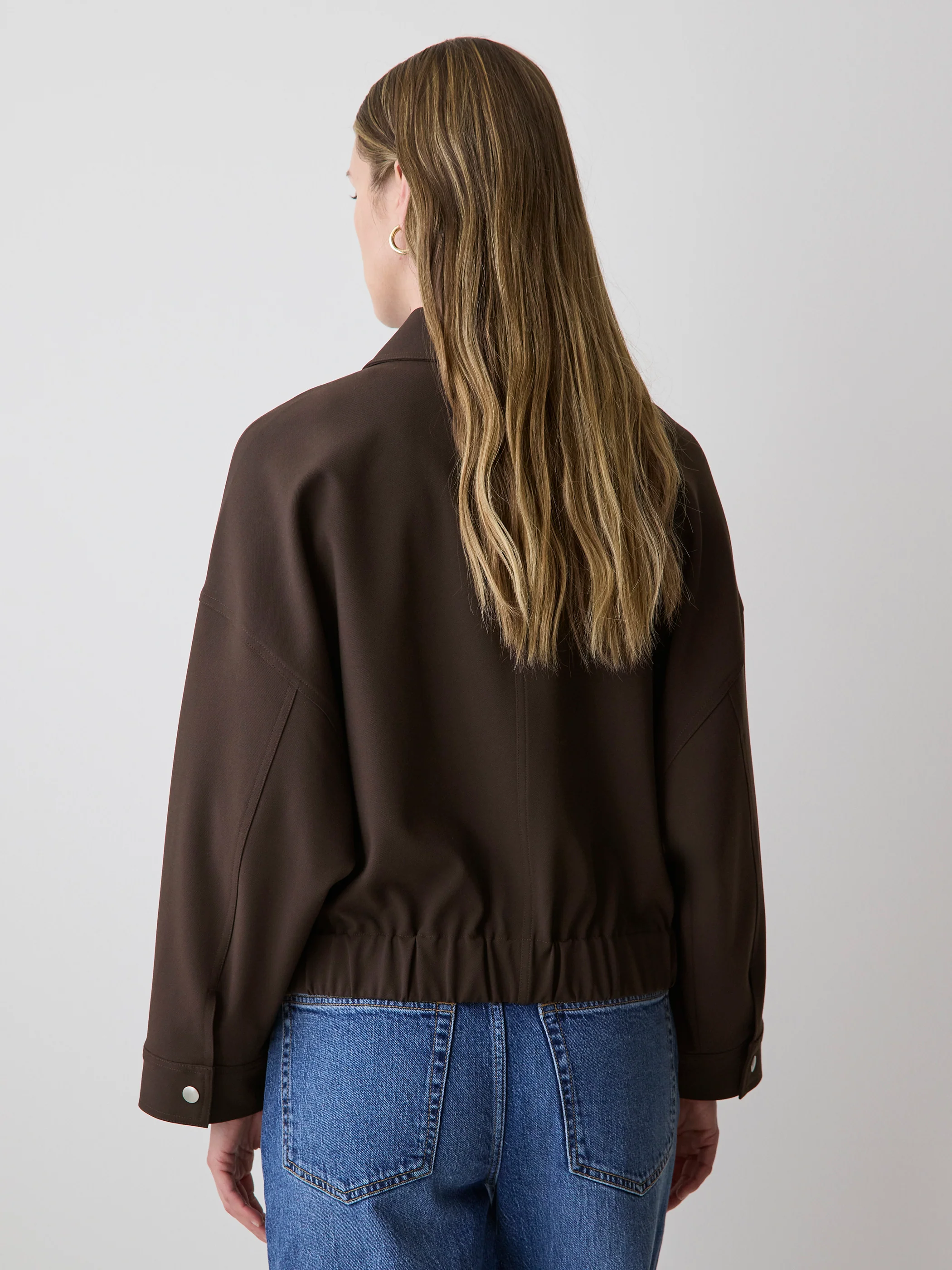 Twill Bomber Jacket - Image 3