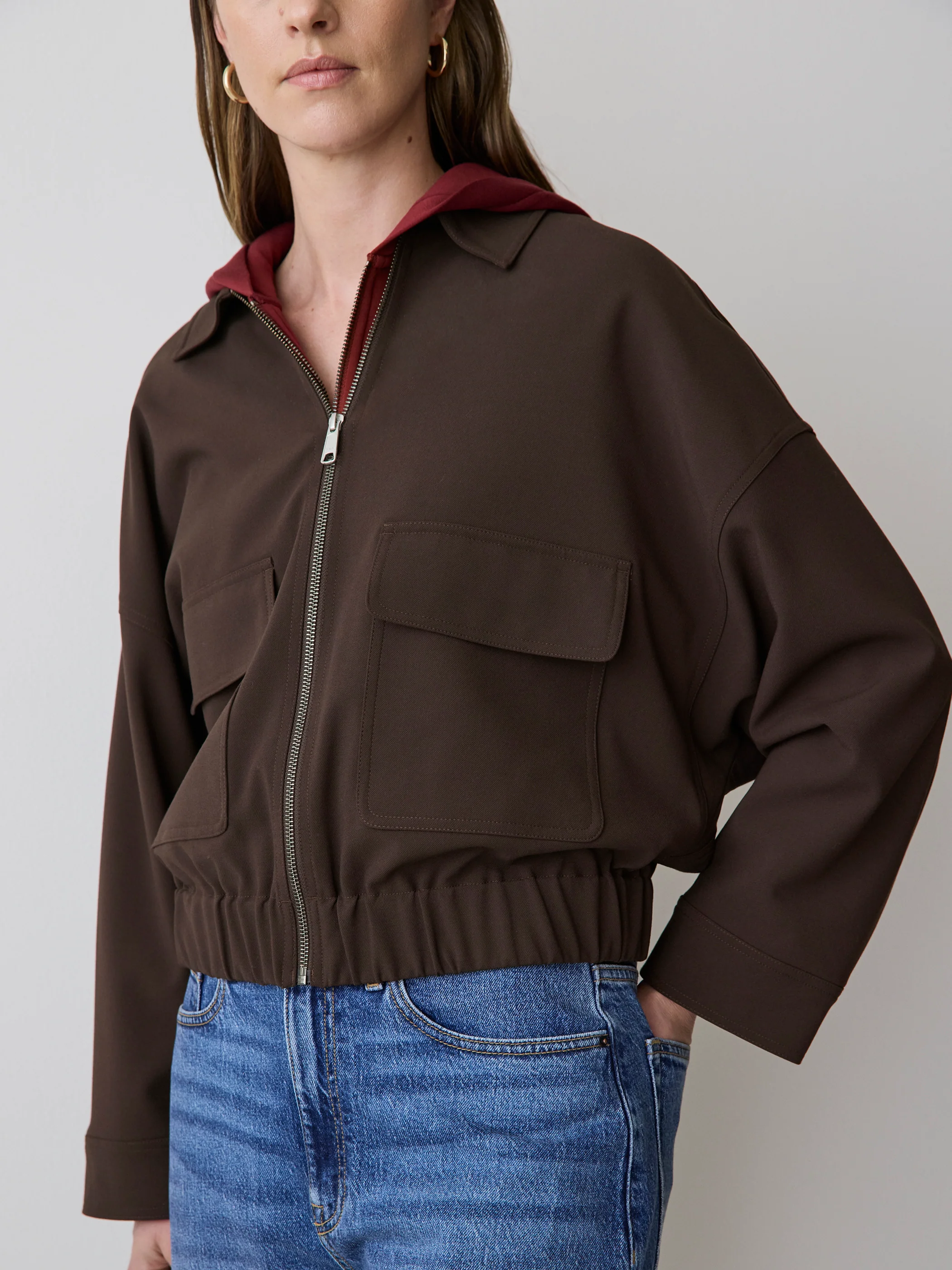 Twill Bomber Jacket - Image 4