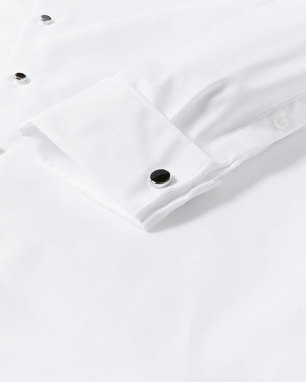 White Tuxedo Dress Shirt - Image 4