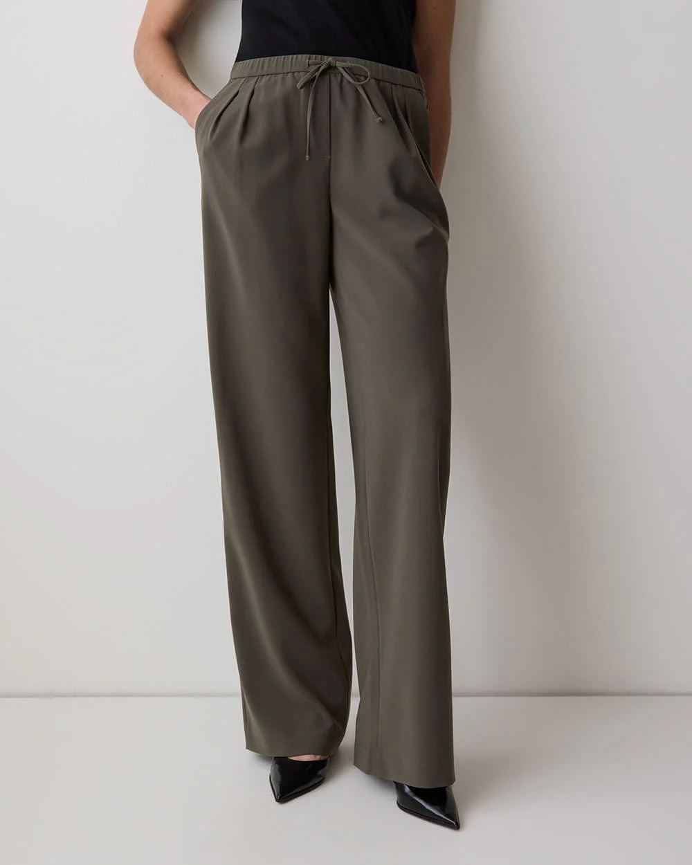 Pull-On Mid-Rise Wide-Leg Pant - Image 7