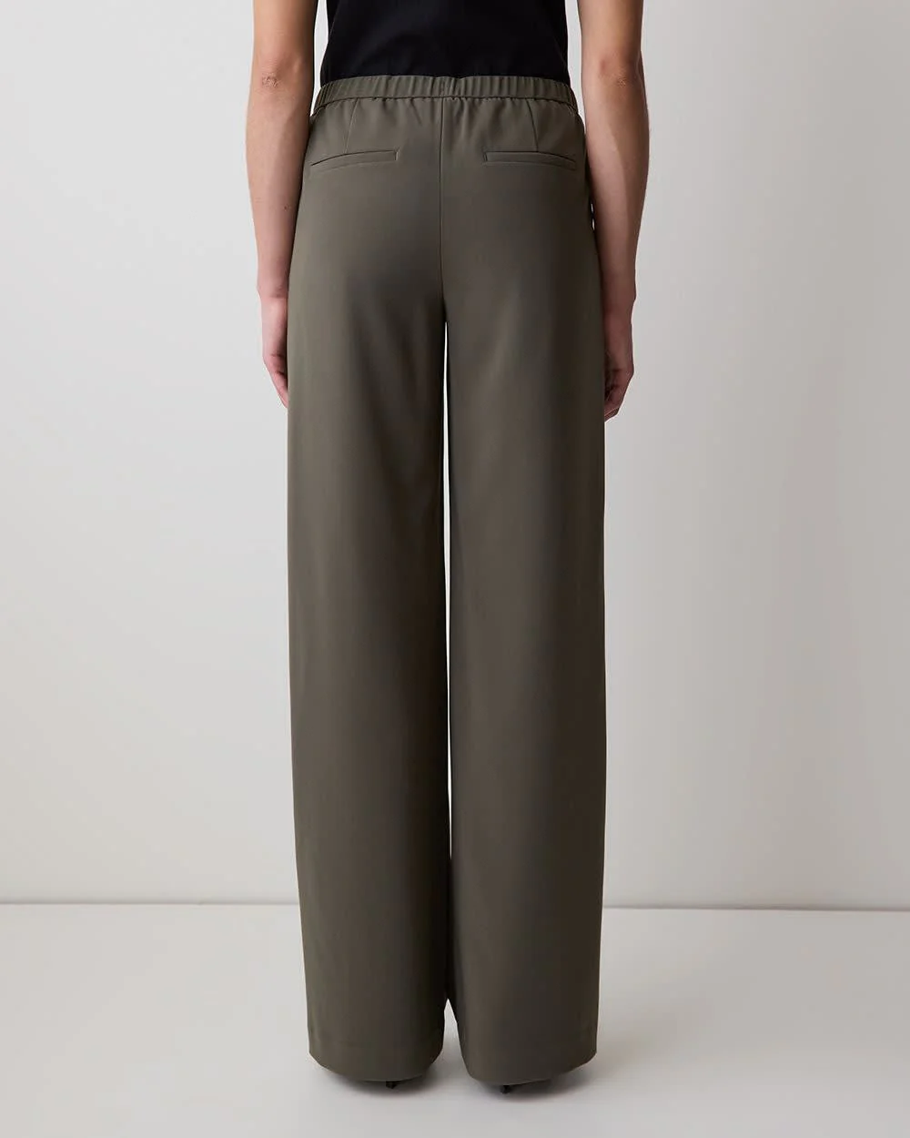 Pull-On Mid-Rise Wide-Leg Pant - Image 9