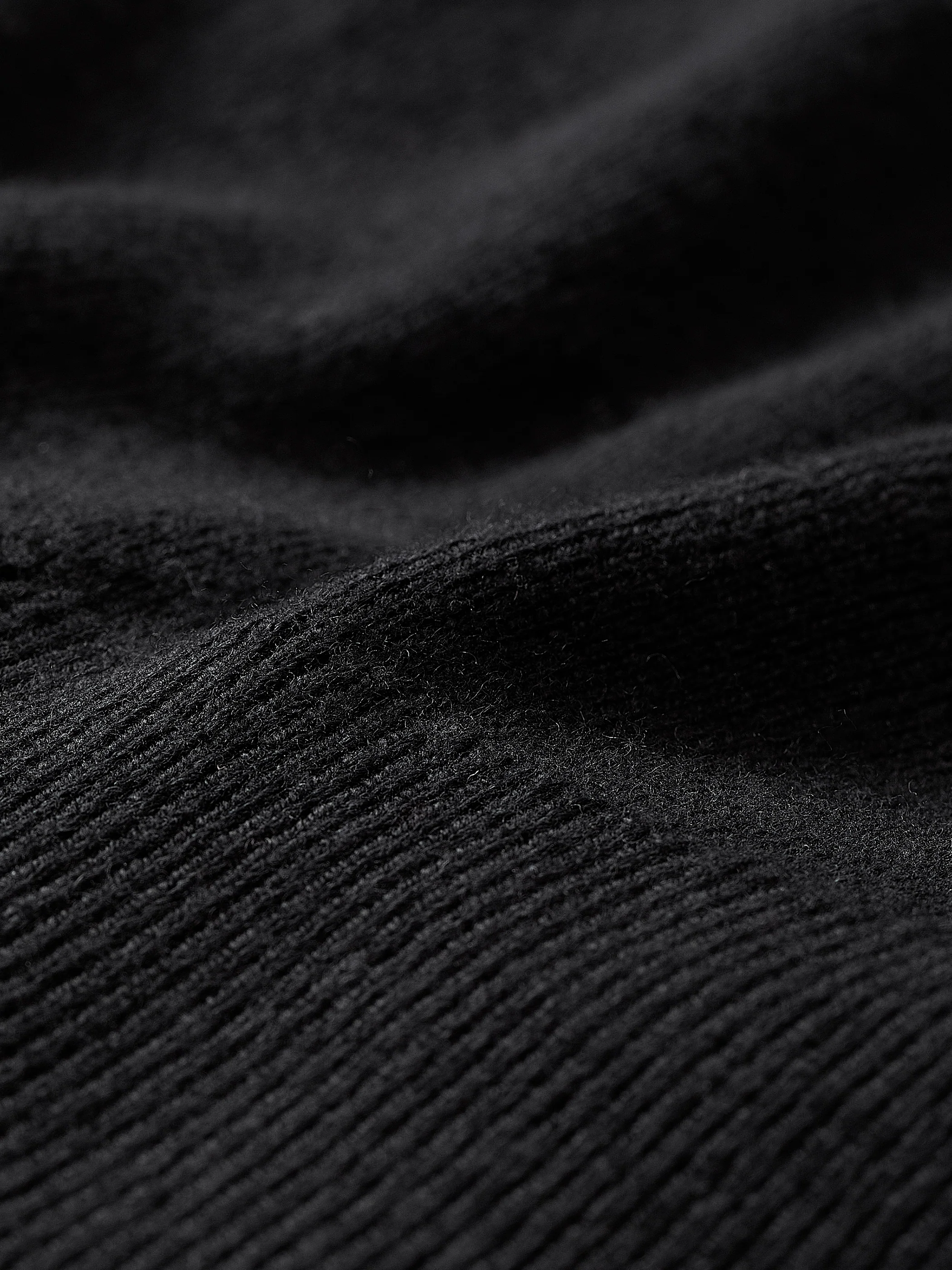 Extended-Sleeve Funnel-Neck Sweater - Image 4