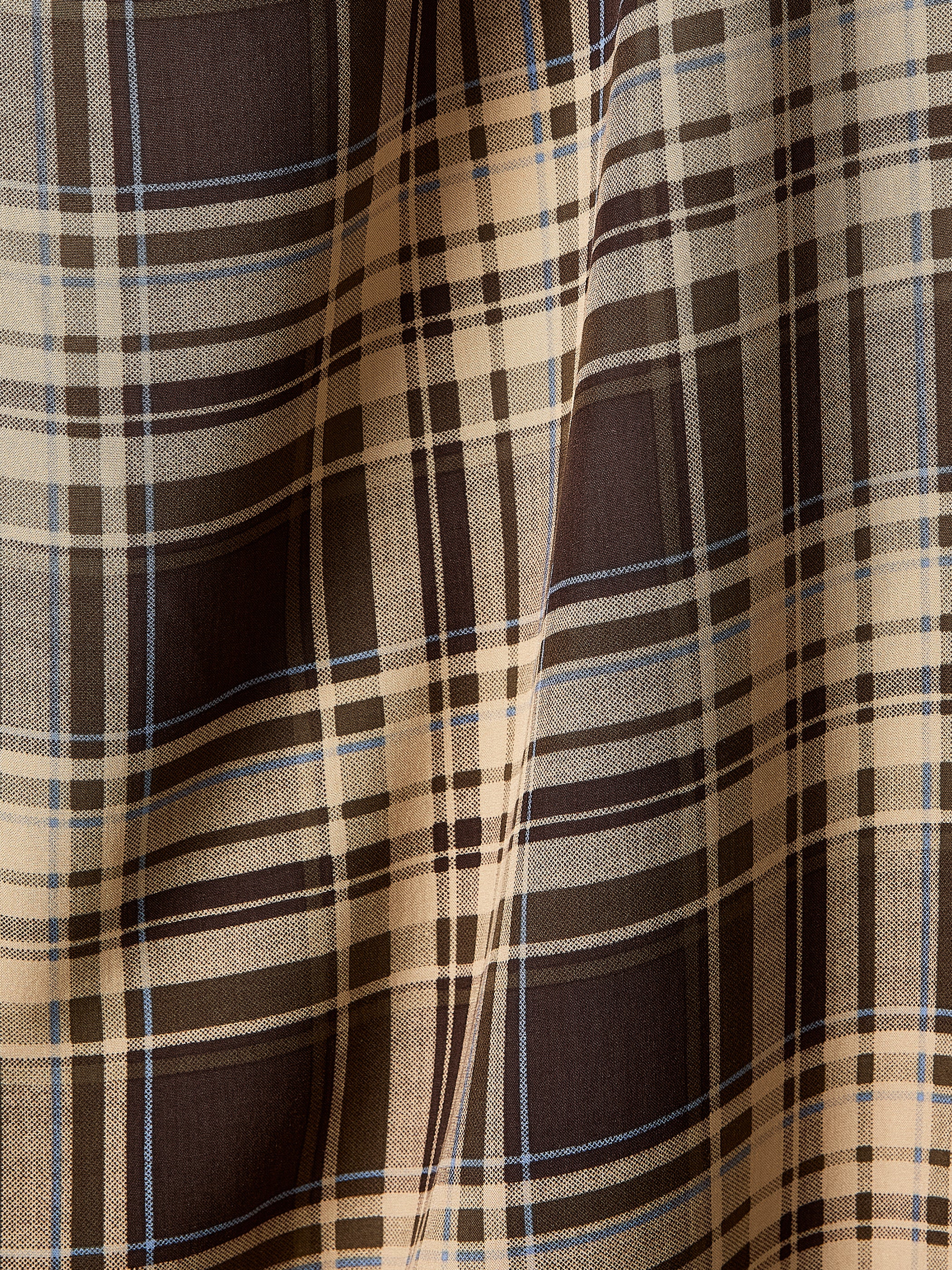 Extended-Sleeve Cowl-Neck Midi Dress with Wrap Detail - Image 5