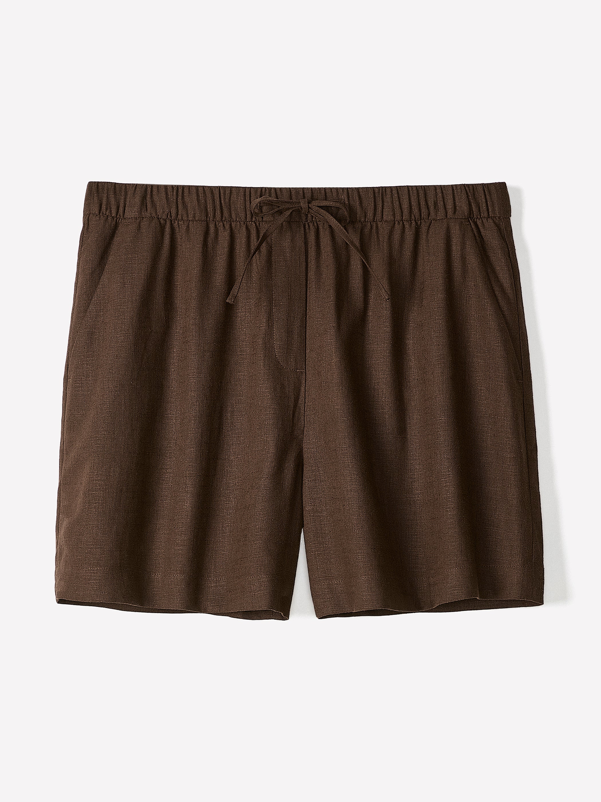 Linen-Blend Mid-Rise Pull-On Short - Image 12