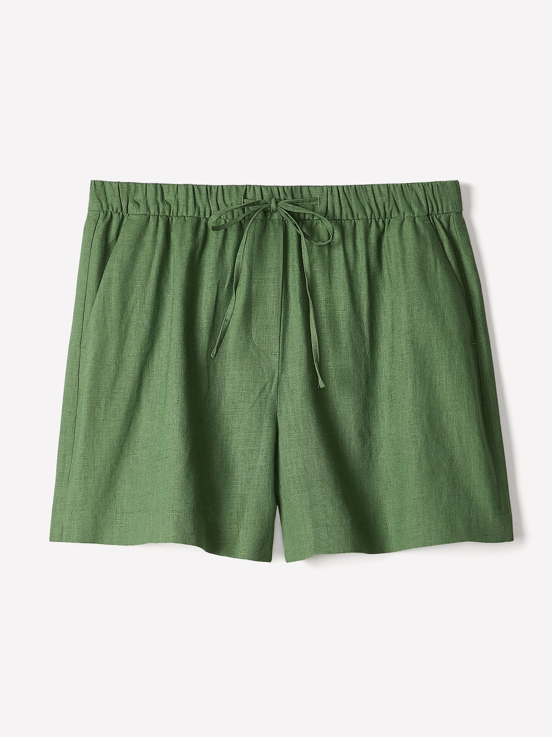 Linen-Blend Mid-Rise Pull-On Short - Image 18
