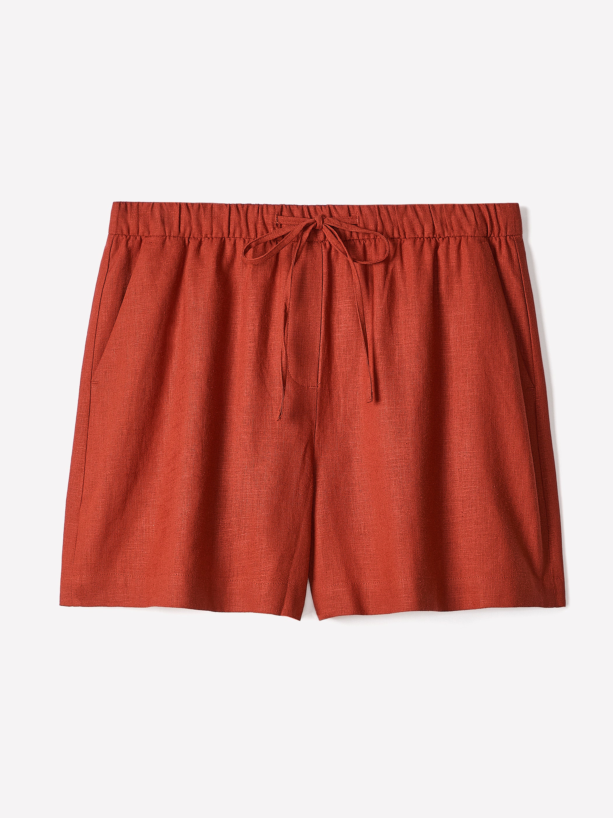Linen-Blend Mid-Rise Pull-On Short - Image 24