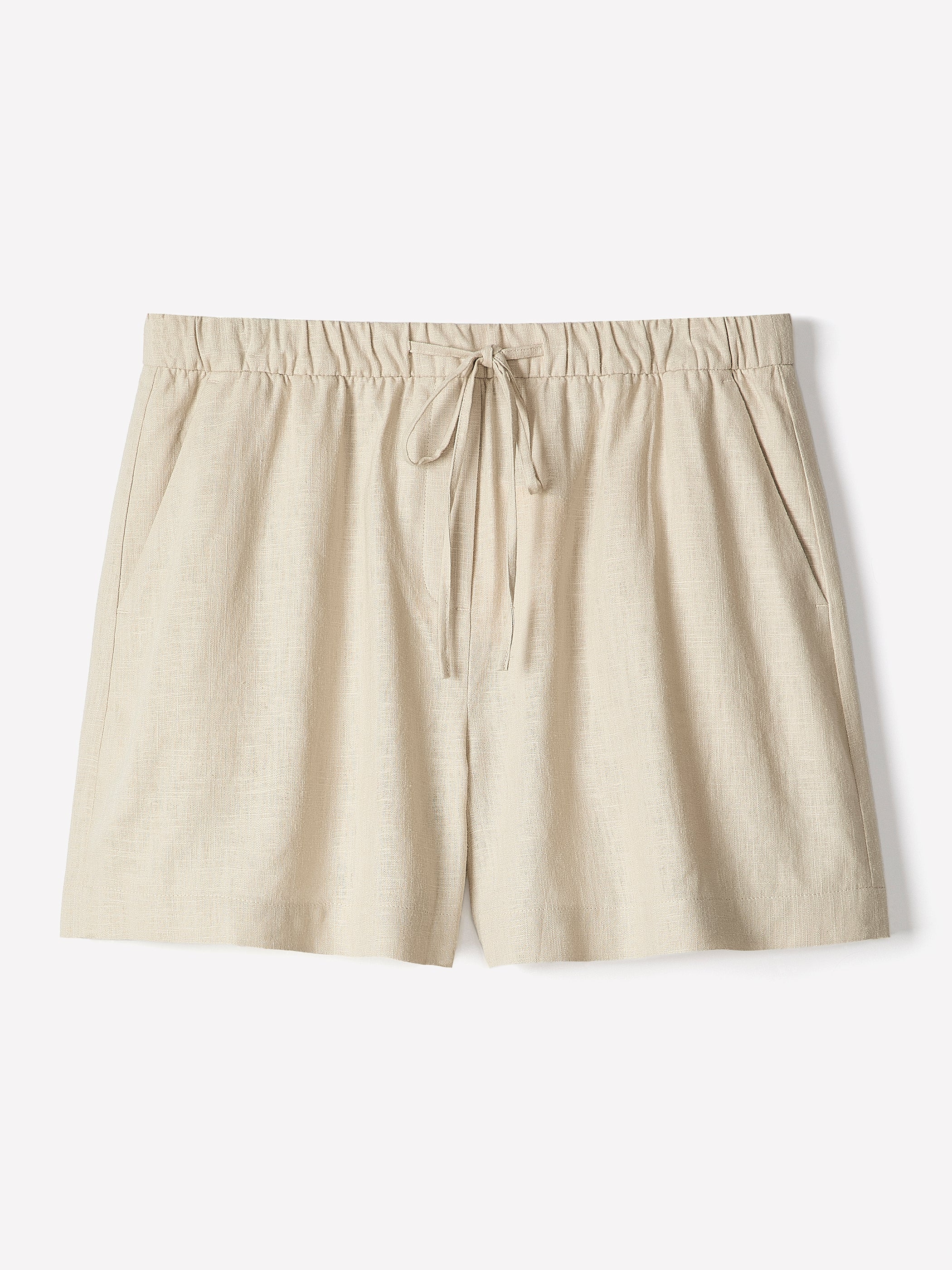 Linen-Blend Mid-Rise Pull-On Short - Image 30