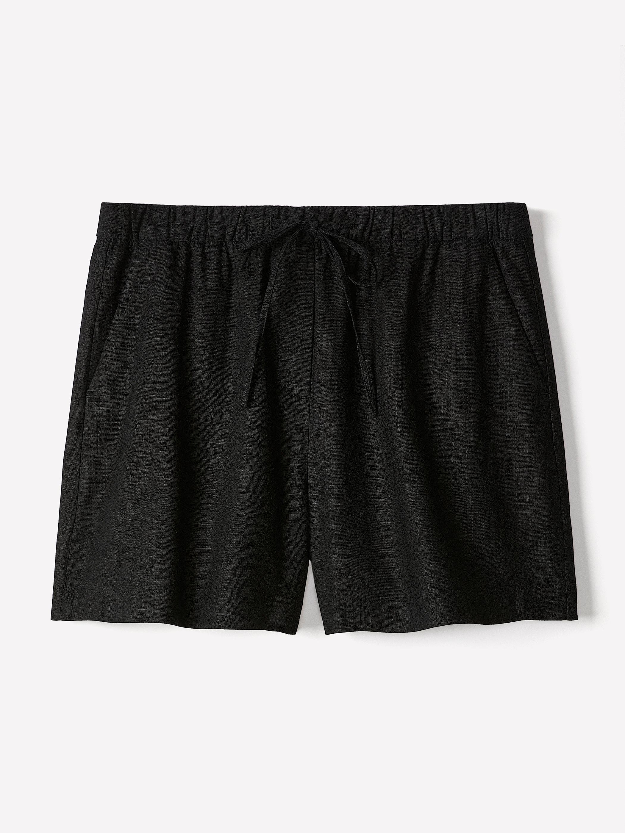 Linen-Blend Mid-Rise Pull-On Short - Image 6