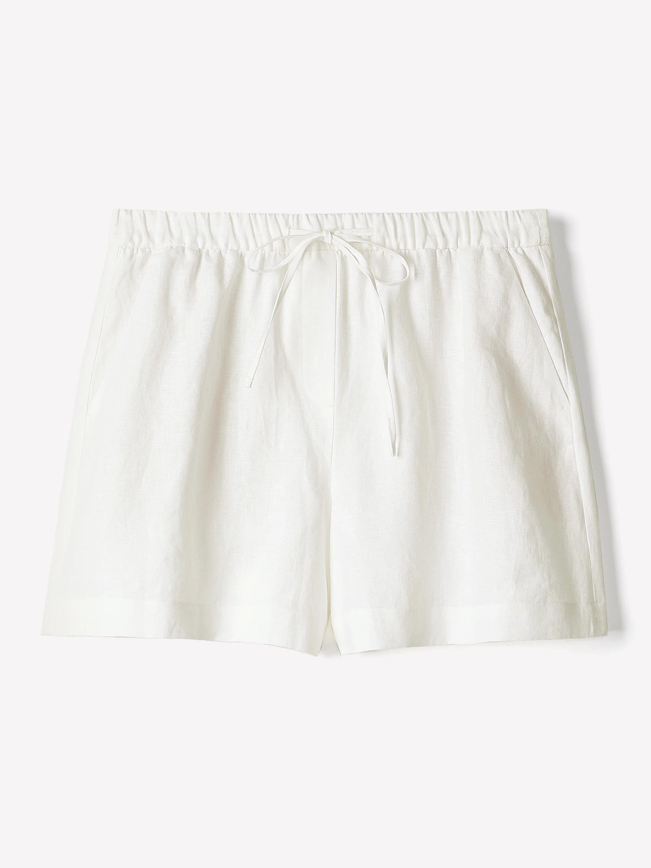 Linen Mid-Rise Pull-On Short - Image 6
