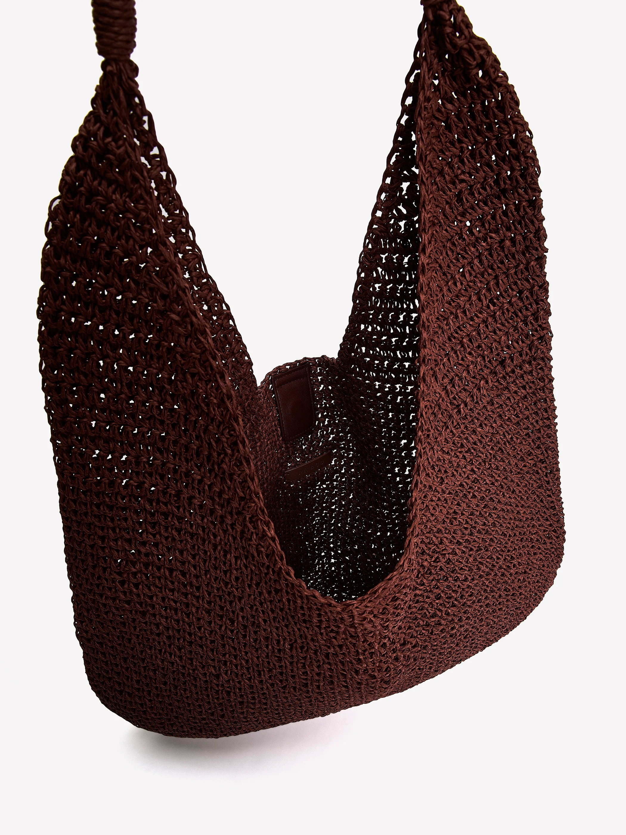 Raffia Hobo Bag - Image 4